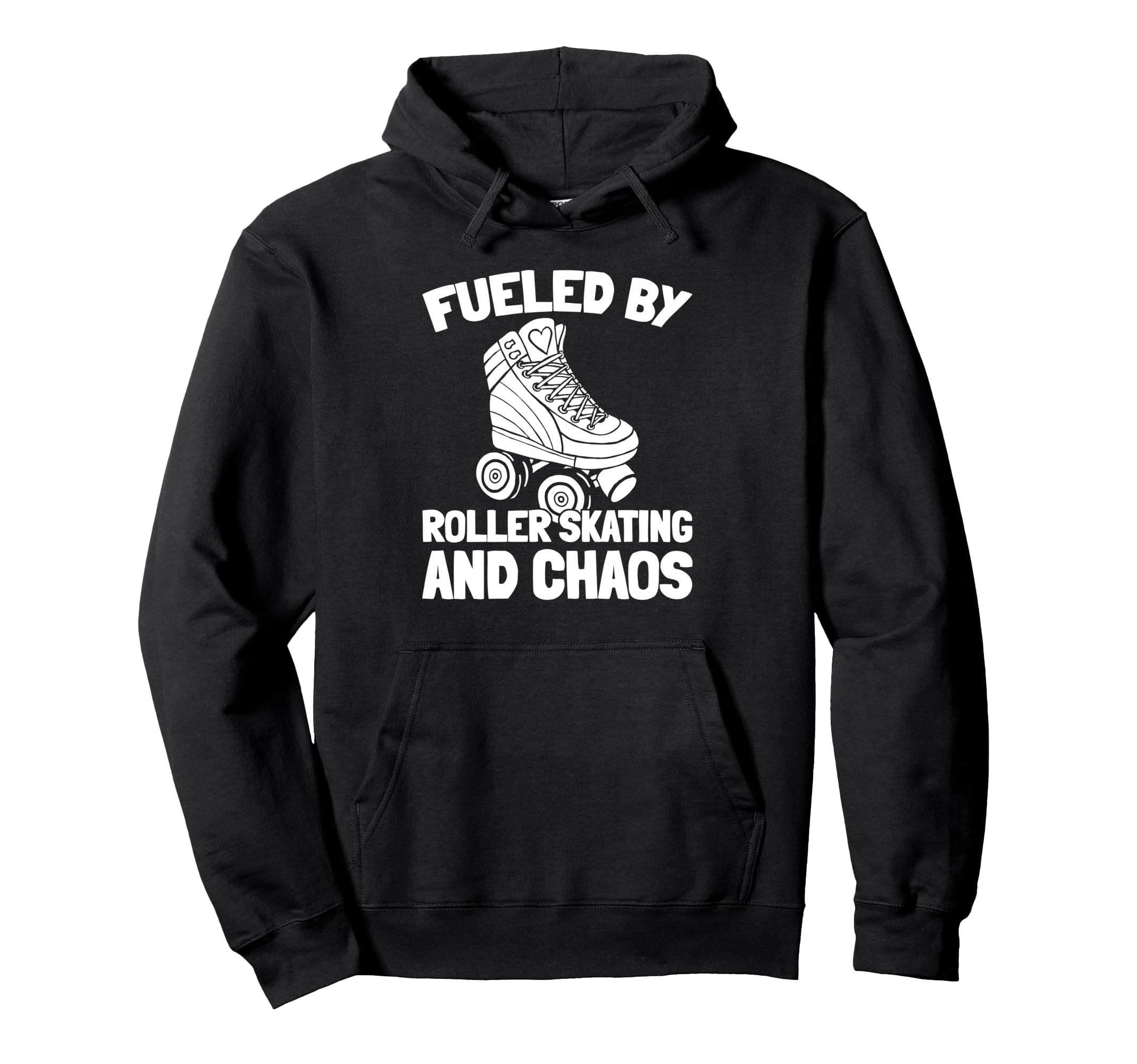 Skates Skater Roller Skating Hoodie - Graphic Print for Adults - T-Shirt, Sweatshirt, Hoodie