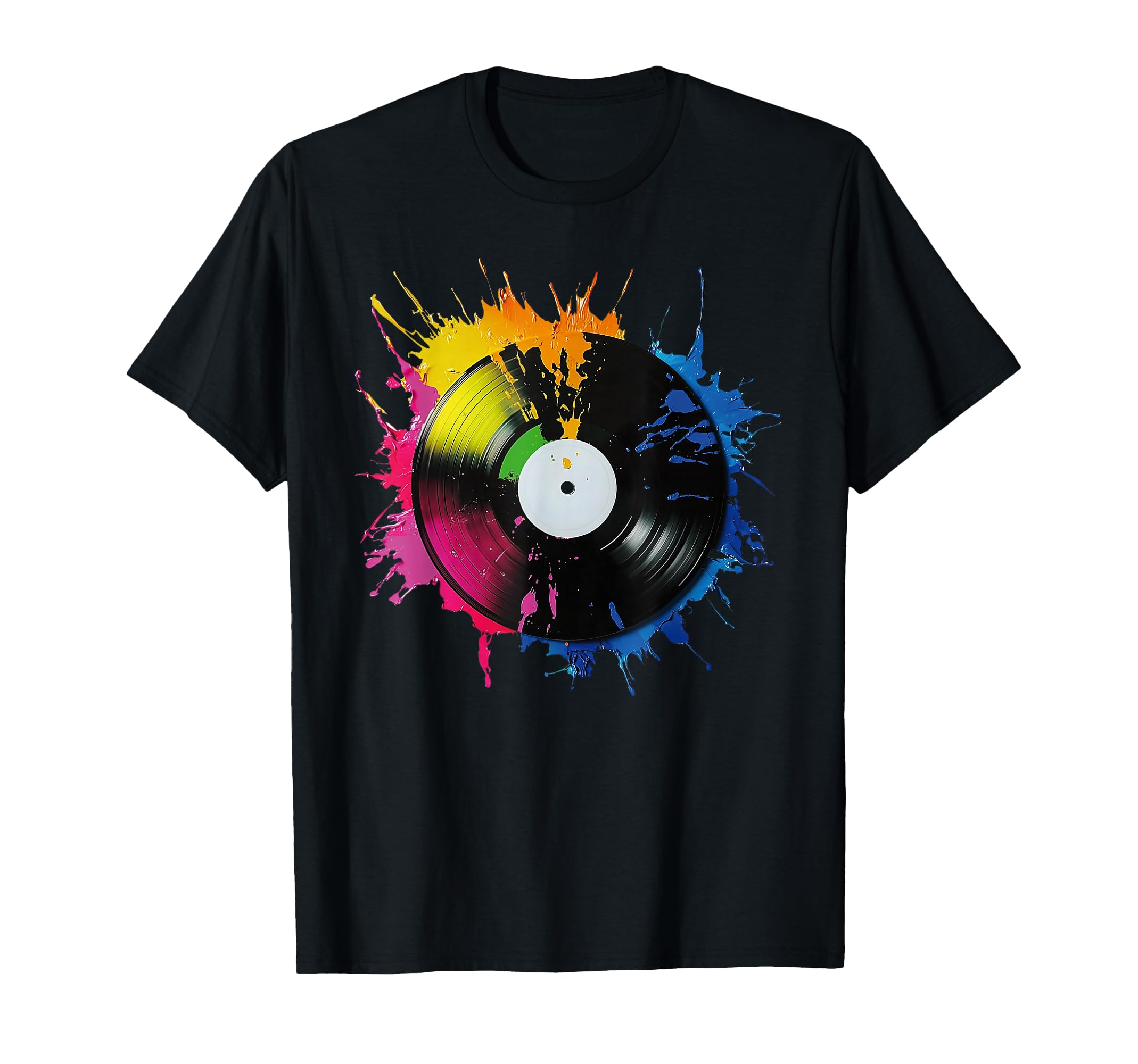 Music Lover Dj Turntable Vinyl Record T-Shirt - Aesthetic Graphic Unisex - T-Shirt, Sweatshirt, Hoodie
