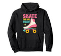 Roller Skating Roller Skates Hoodie - Casual Everyday Wear Men Women - T-Shirt, Sweatshirt, Hoodie