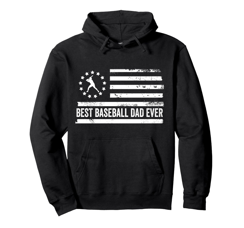Baseball Coach Team Us American Hoodie - Casual Everyday Wear Men Women - T-Shirt, Sweatshirt, Hoodie