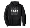 62 Year Old Groovy 62Nd Birthday Boho Hoodie - Fun Novelty Design Unisex - T-Shirt, Sweatshirt, Hoodie