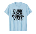 Punk Rock Princess Vibes Grunge T-Shirt - Custom Art Print for Adults - T-Shirt, Sweatshirt, Hoodie