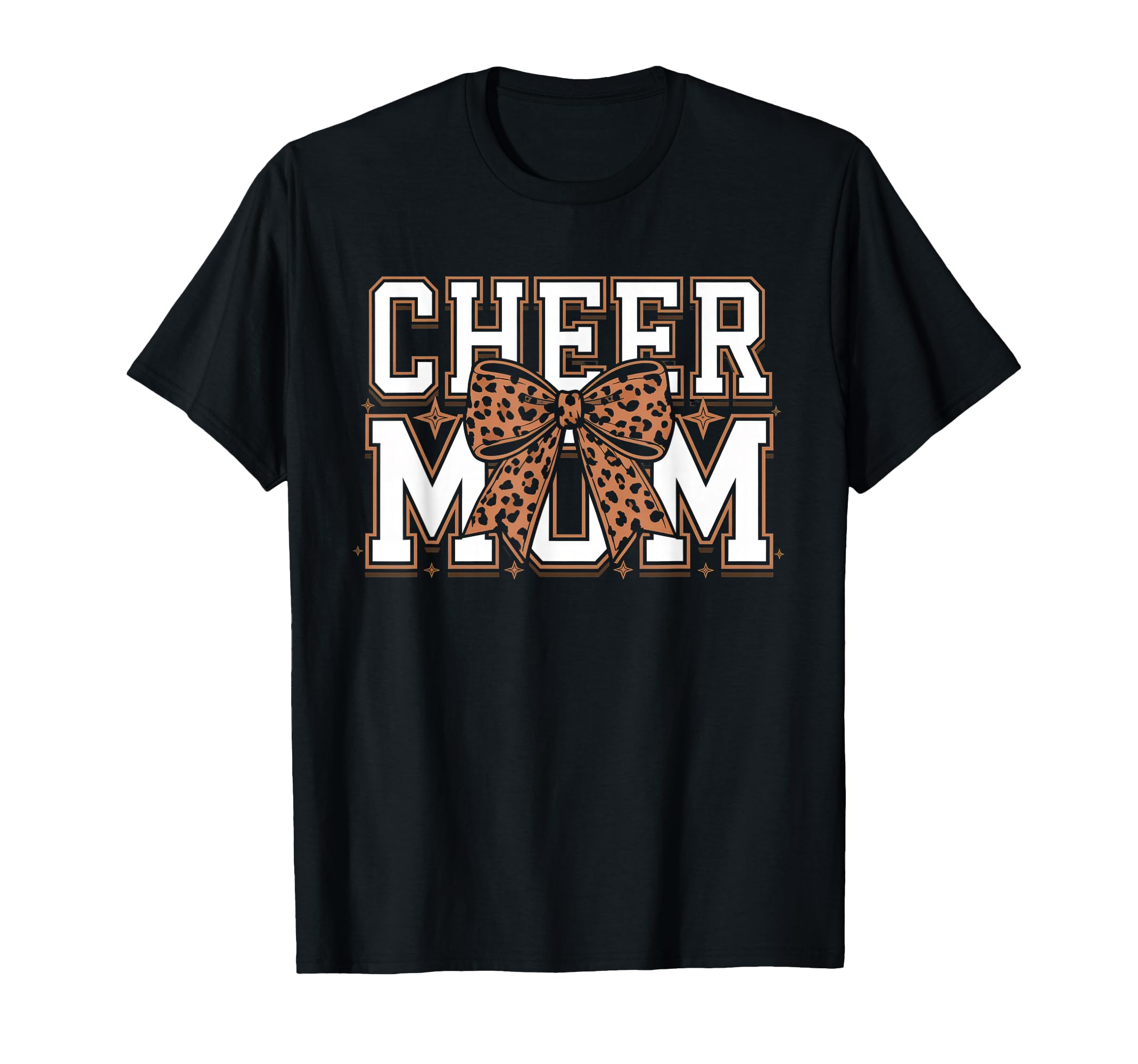 Cheer Mom Mother Bow Cheerleader T-Shirt - Minimalist Print for Adults - T-Shirt, Sweatshirt, Hoodie