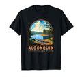 Algonquin Provincial Park Canada Emblem T-Shirt - Custom Art Print Unisex - T-Shirt, Sweatshirt, Hoodie