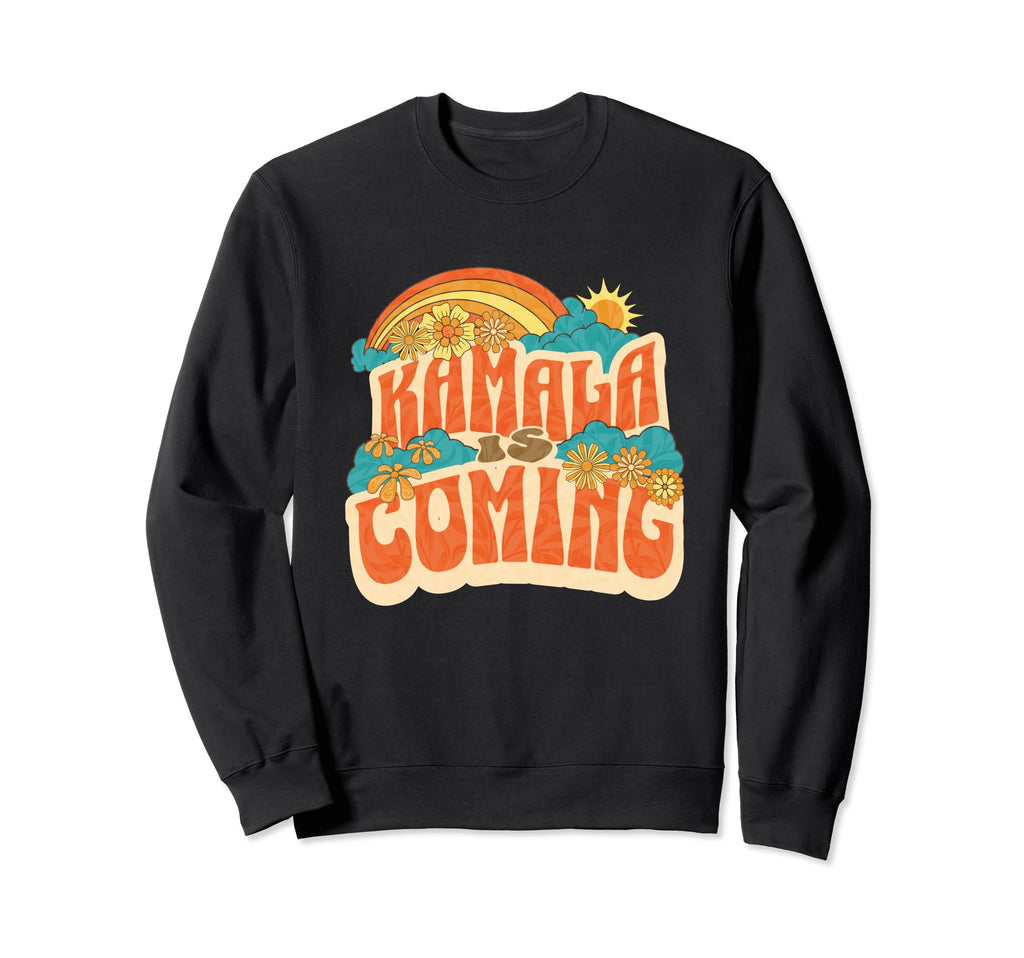 Kamla Harris 2024 Hippy Boho Sweatshirt - Casual Everyday Wear Men Women - T-Shirt, Sweatshirt, Hoodie