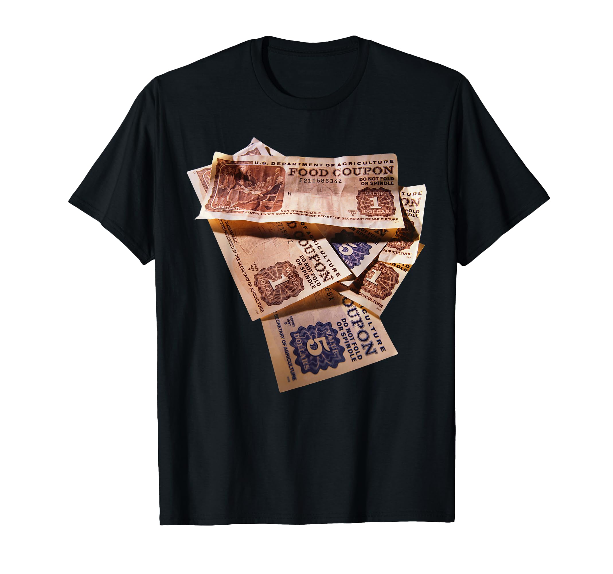 Food Stamp Funny Gangster Food Stamps T-Shirt - Custom Art Print Men Women - T-Shirt, Sweatshirt, Hoodie