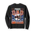 Proud Dad Baseball Player Number 43 Sweatshirt - Graphic Print Men Women - T-Shirt, Sweatshirt, Hoodie