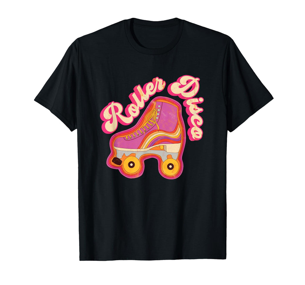Roller Disco 70S Skating Seventies T-Shirt - Aesthetic Graphic Unisex - T-Shirt, Sweatshirt, Hoodie