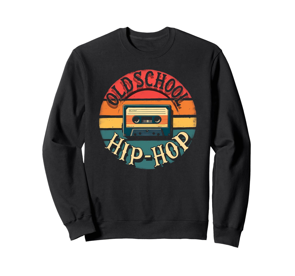 Nostalgic Old School Hiphop Sweatshirt - Streetwear Style Unisex - T-Shirt, Sweatshirt, Hoodie