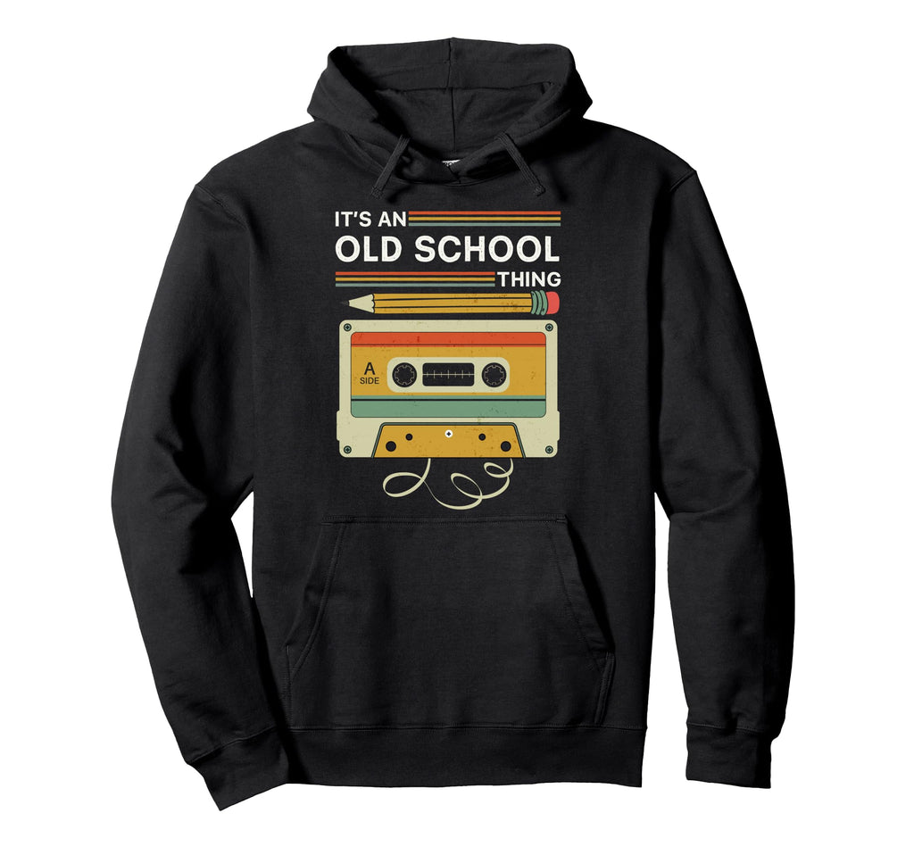 Oldschool Cassette Tape 80S 90S Hoodie - Novelty Apparel Men Women - T-Shirt, Sweatshirt, Hoodie