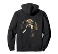 Dachshund Smoking Cigarette Grunge Meme 90S Hoodie - Graphic Print Unisex - T-Shirt, Sweatshirt, Hoodie