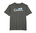 Go Comets Football Baseball T-Shirt - Custom Art Print for Adults - T-Shirt, Sweatshirt, Hoodie