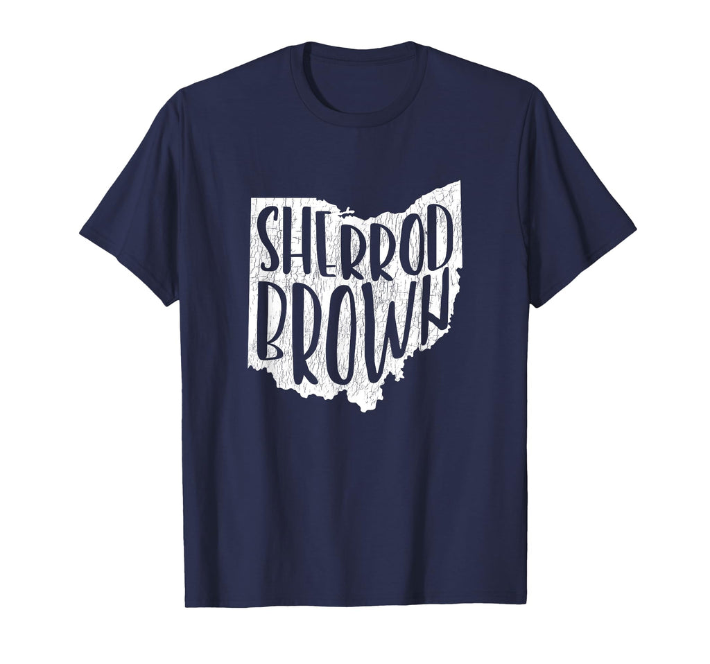 Sherrod Brown Senate Ohio Distressed T-Shirt - Unique Graphic for Adults - T-Shirt, Sweatshirt, Hoodie