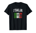 Italia Distressed Italian Flag T-Shirt - Aesthetic Graphic for Adults - T-Shirt, Sweatshirt, Hoodie