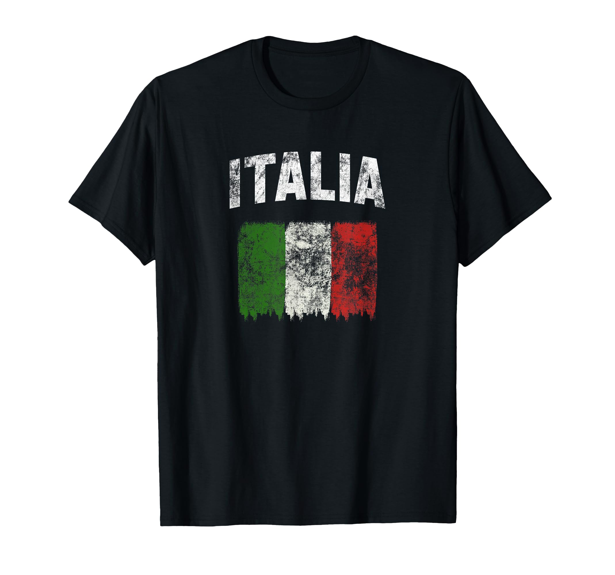 Italia Distressed Italian Flag T-Shirt - Aesthetic Graphic for Adults - T-Shirt, Sweatshirt, Hoodie