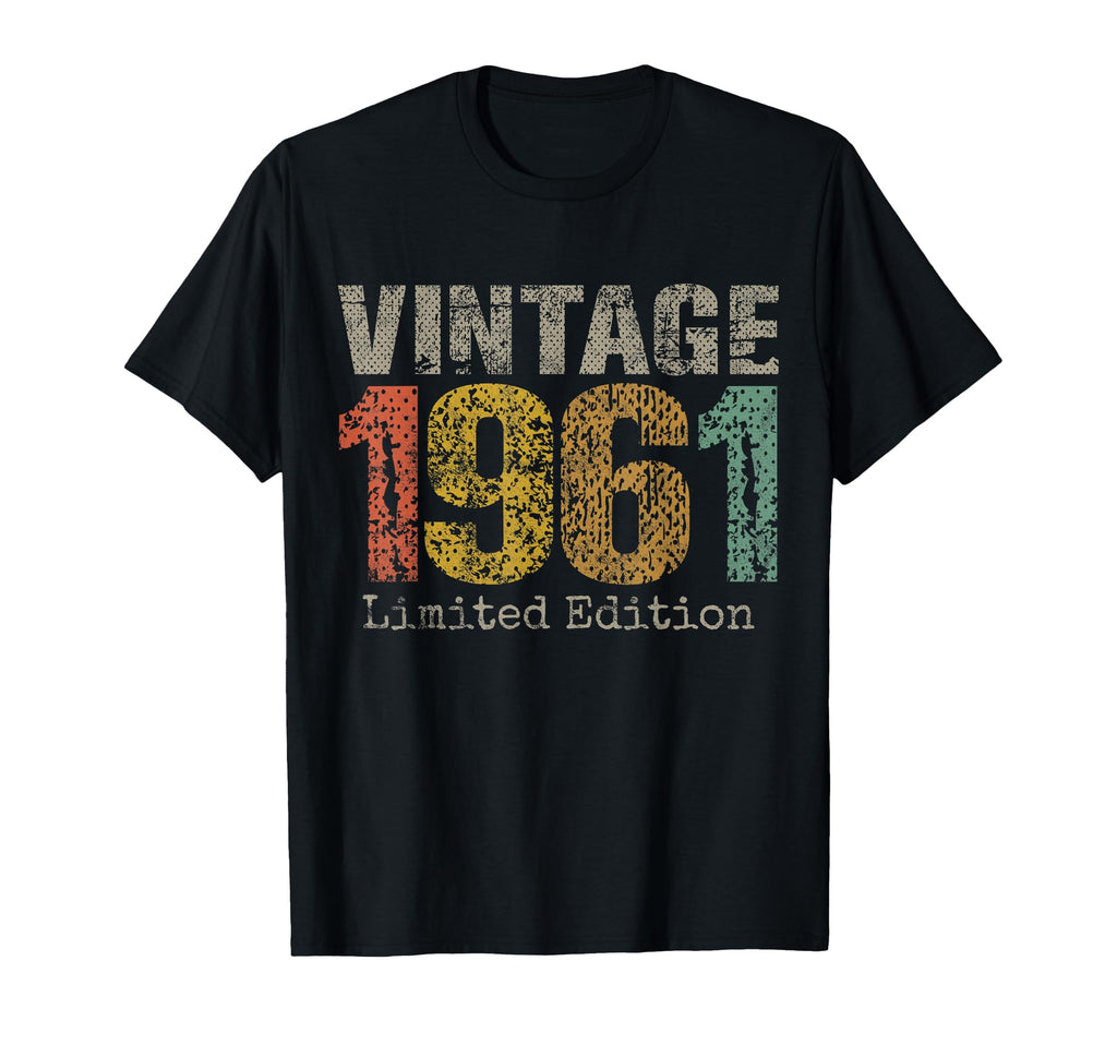 1961 Text 65Th Birthday Gift 65 Year T-Shirt - Custom Art Print Men Women - T-Shirt, Sweatshirt, Hoodie