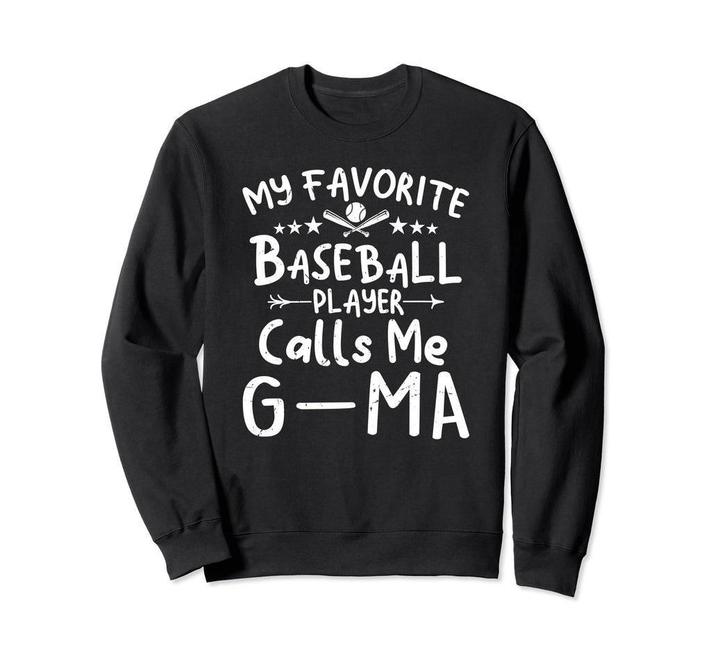 My Favorite Baseball Player Calls Me Sweatshirt - Minimalist Print Unisex - T-Shirt, Sweatshirt, Hoodie