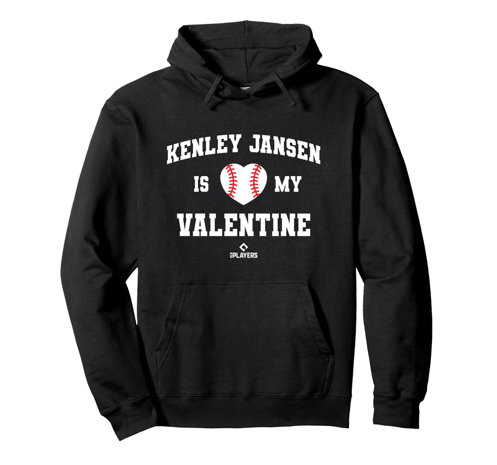 Kenley Jansen Is My Valentine Baseball Hoodie - Custom Art Print Unisex - T-Shirt, Sweatshirt, Hoodie