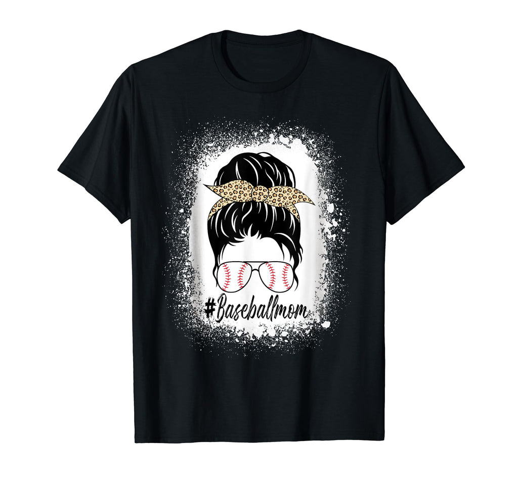Baseball Mom T-Shirt - Minimalist Print Men Women - T-Shirt, Sweatshirt, Hoodie