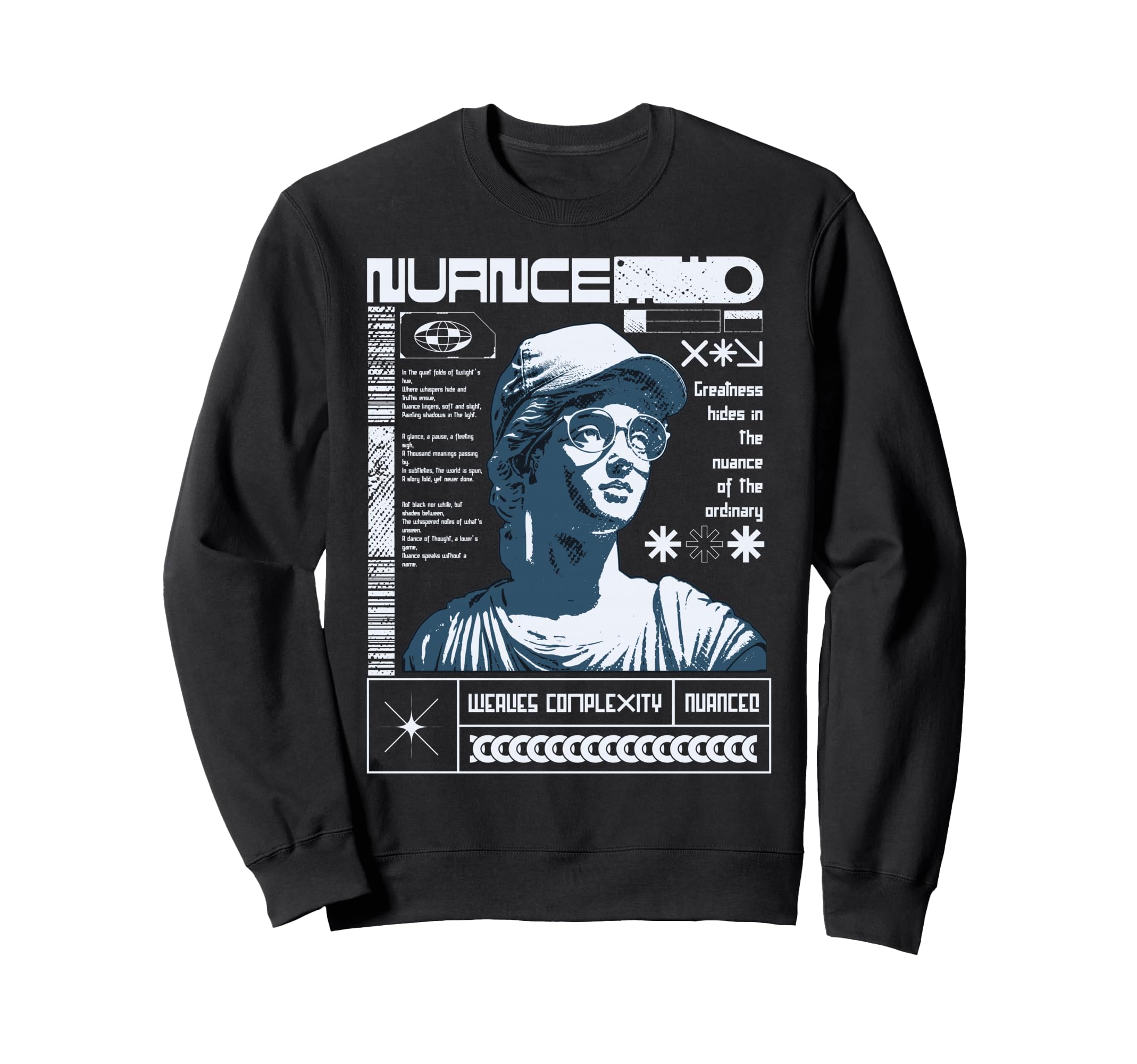 Y2K Nuance Bold Urban Graffiti Sweatshirt - Novelty Apparel Men Women - T-Shirt, Sweatshirt, Hoodie