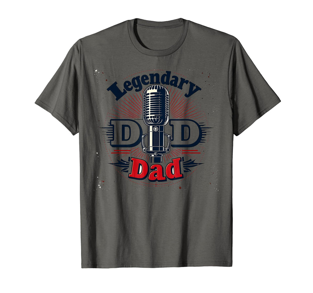 Mens Legendary Dad Old Skool Mic Master T-Shirt - Streetwear Style Unisex - T-Shirt, Sweatshirt, Hoodie