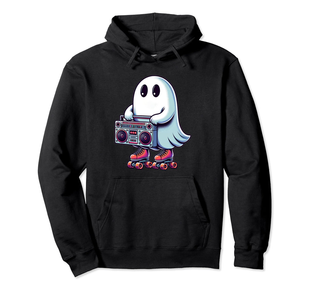 Funny Boo 90S Nostalgic Halloween Hoodie - Graphic Print for Adults - T-Shirt, Sweatshirt, Hoodie