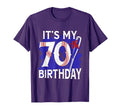 Its My 70Th Birthday Baseball 70 Year T-Shirt - Streetwear Style Men Women - T-Shirt, Sweatshirt, Hoodie