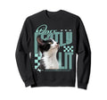 Purrfectly Lit Cat Y2K Kawaii Sweatshirt - Streetwear Style Men Women - T-Shirt, Sweatshirt, Hoodie