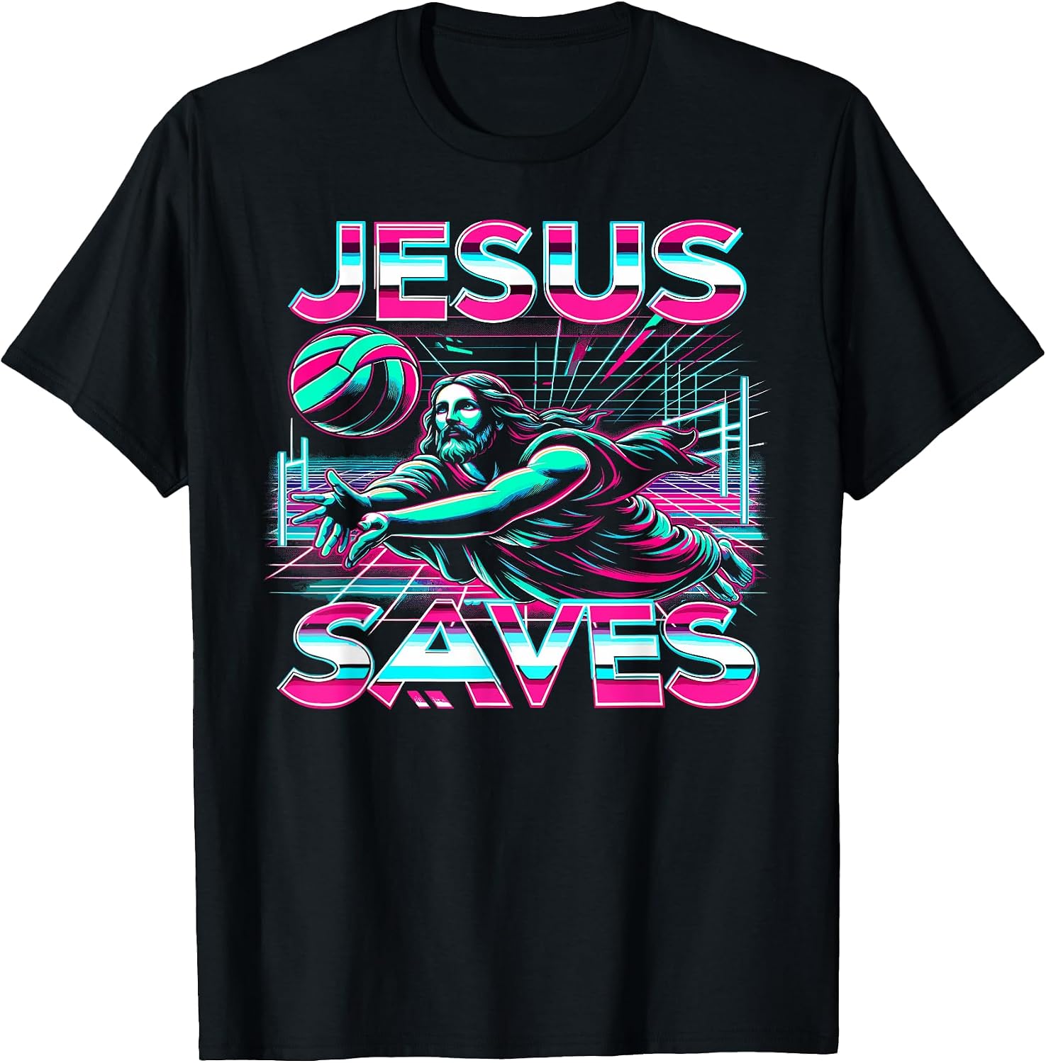 C.J.'s Religious Christian Volleyball Player - Adult & Kids T-Shirts, Sweatshirts & Hoodies apparel design preview 1