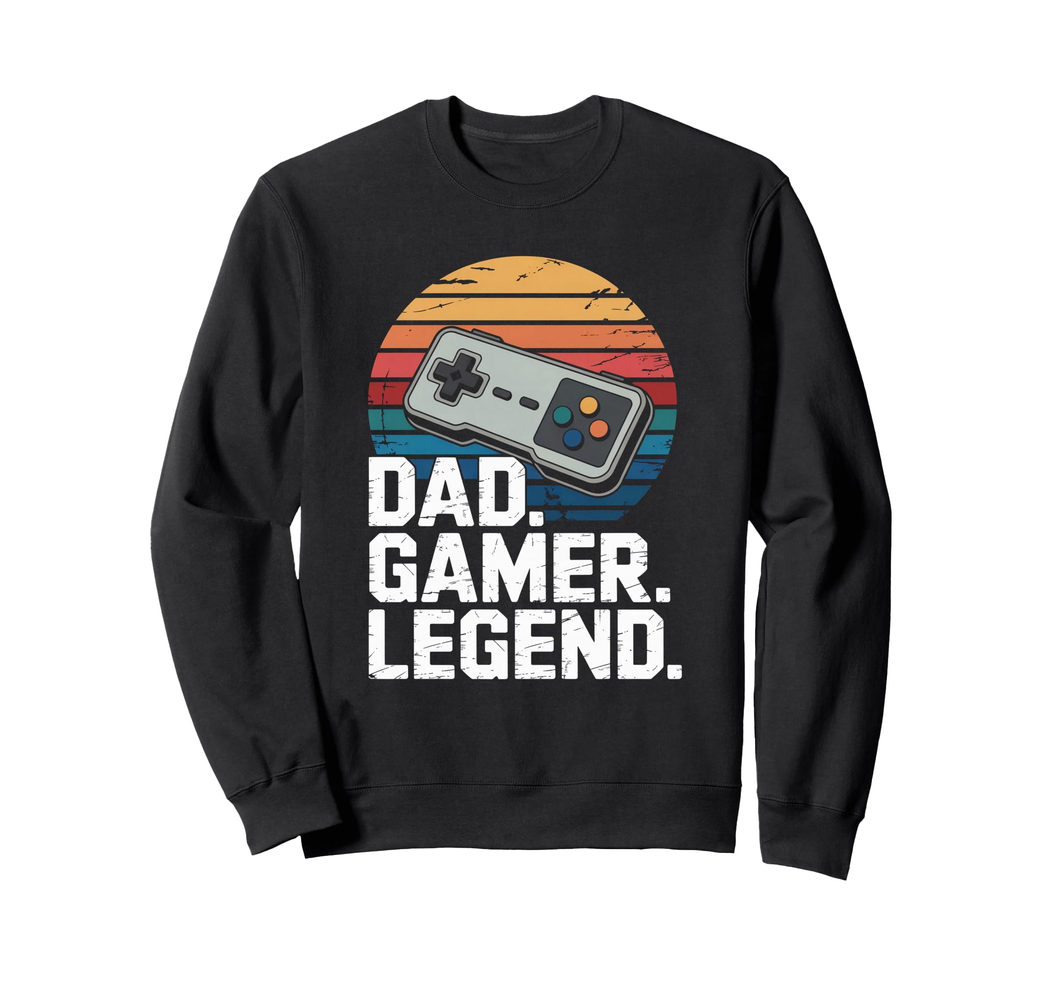 Gaming Lover Controller Rpg Quest Arcade Sweatshirt - Graphic Print Unisex - T-Shirt, Sweatshirt, Hoodie