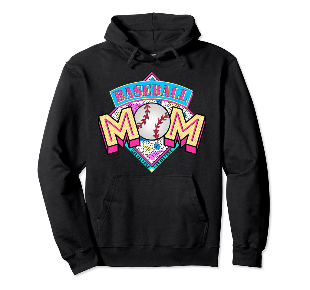 Baseball Mom Baseball Lover Baseball Hoodie - Aesthetic Graphic for Adults - T-Shirt, Sweatshirt, Hoodie