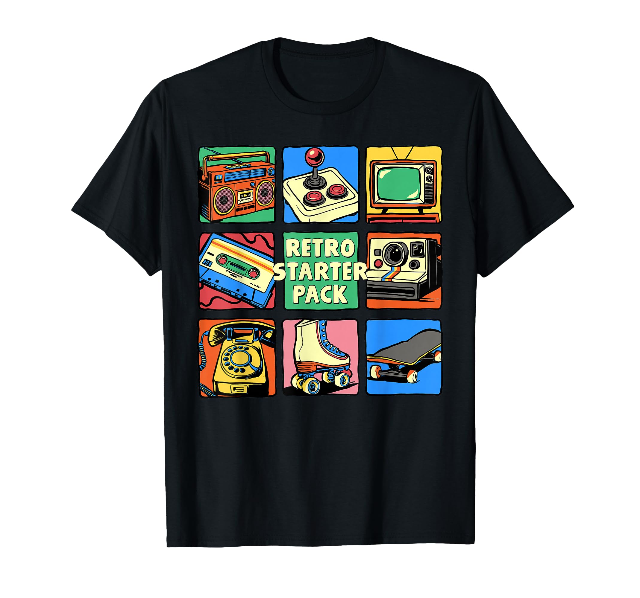 Starter Pack 80S 90S Nostalgia T-Shirt - Novelty Apparel Men Women - T-Shirt, Sweatshirt, Hoodie