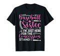 Baseball Sister Tees Hoodie - Fun Novelty Design Men Women - T-Shirt, Sweatshirt, Hoodie