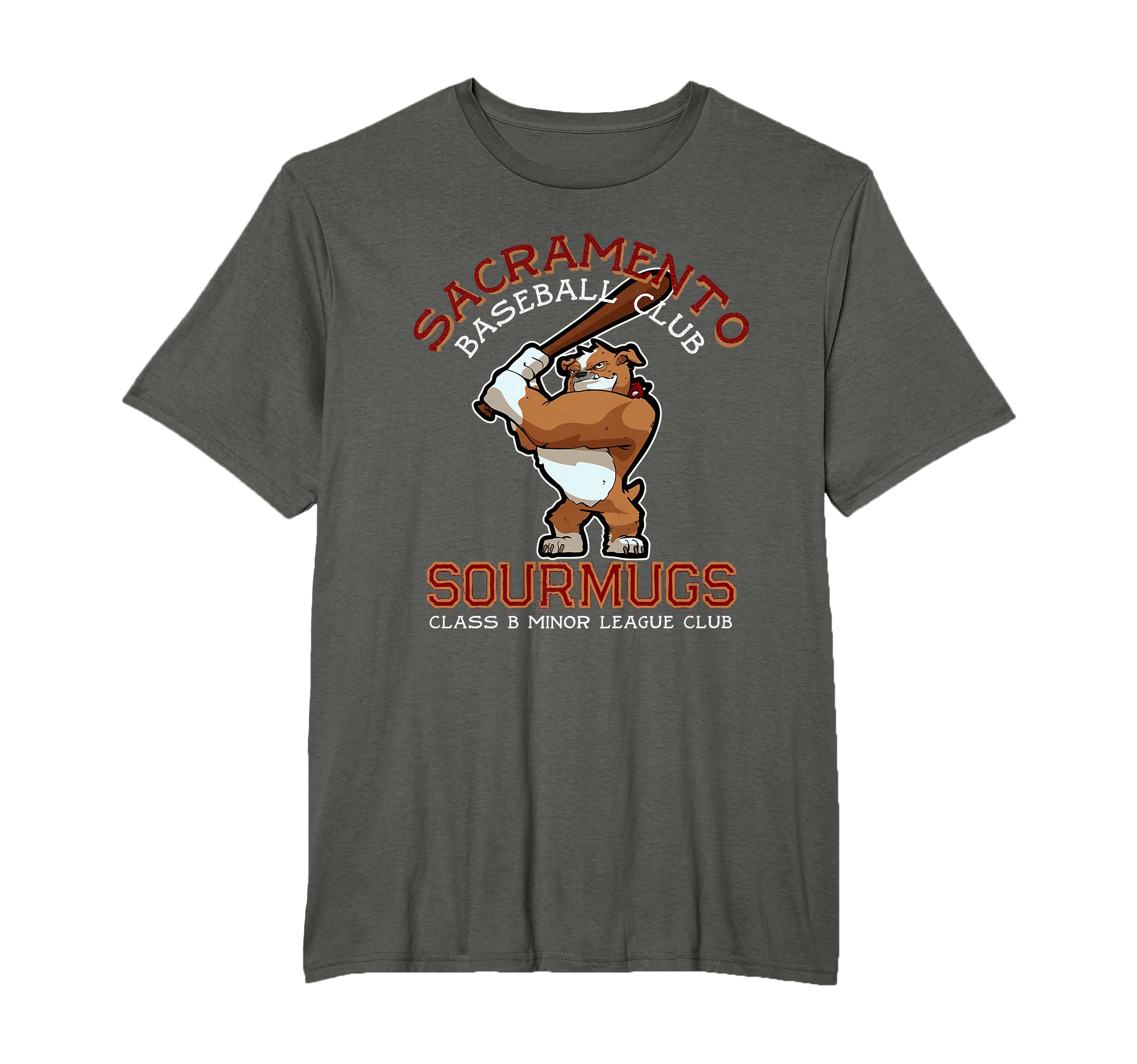 Sacramento Sourmugs Minor League T-Shirt - Unique Graphic for Adults - T-Shirt, Sweatshirt, Hoodie
