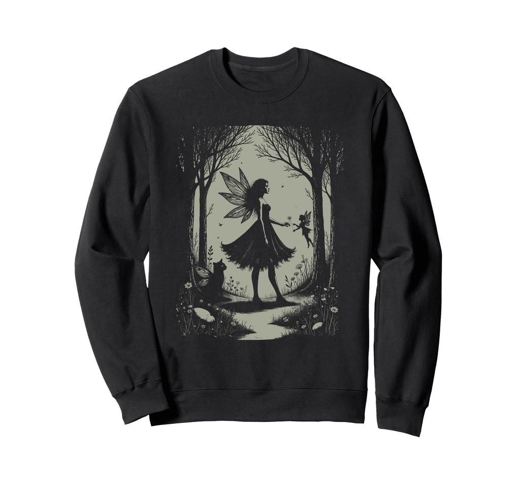 Y2K Fairycore Floral Moth Aesthetic Sweatshirt - Aesthetic Graphic Unisex - T-Shirt, Sweatshirt, Hoodie
