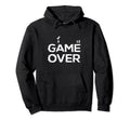 Game Over Video Games Arcade Gaming Hoodie - Aesthetic Graphic Men Women - T-Shirt, Sweatshirt, Hoodie