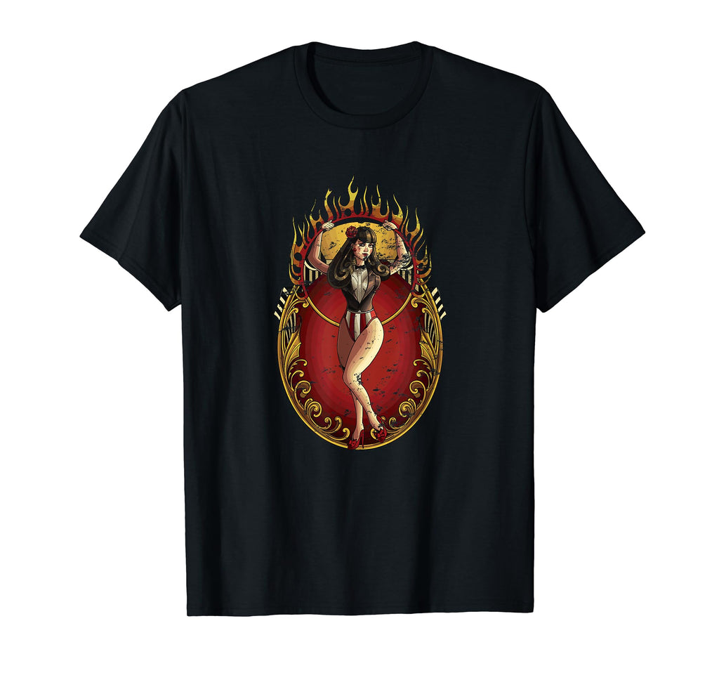 Side Show Circus Shirts Distressed Old T-Shirt - Trendy Graphic Men Women - T-Shirt, Sweatshirt, Hoodie
