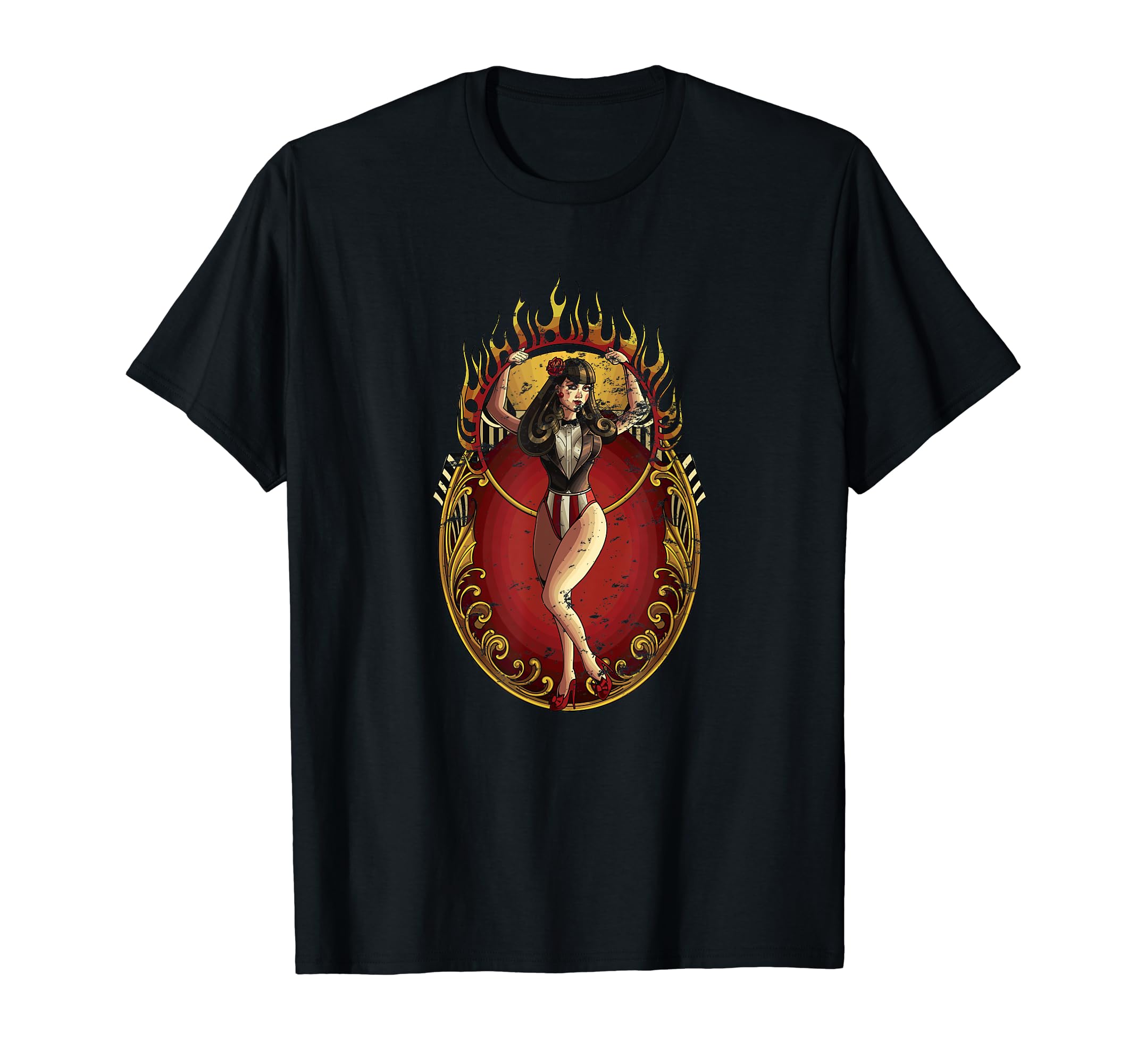 Side Show Circus Shirts Distressed Old T-Shirt - Trendy Graphic Men Women - T-Shirt, Sweatshirt, Hoodie