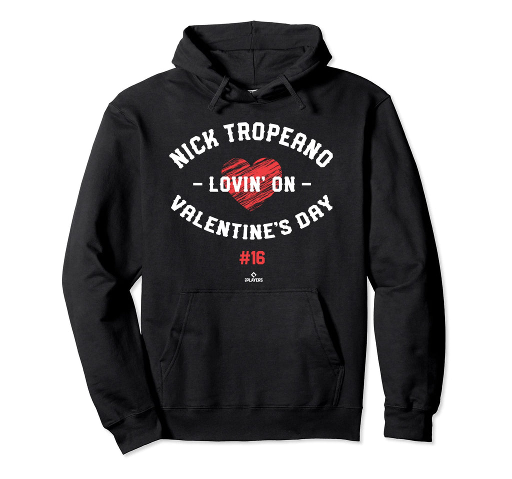 Nick Tropeano Lovin Valentines Day Hoodie - Minimalist Print for Adults - T-Shirt, Sweatshirt, Hoodie