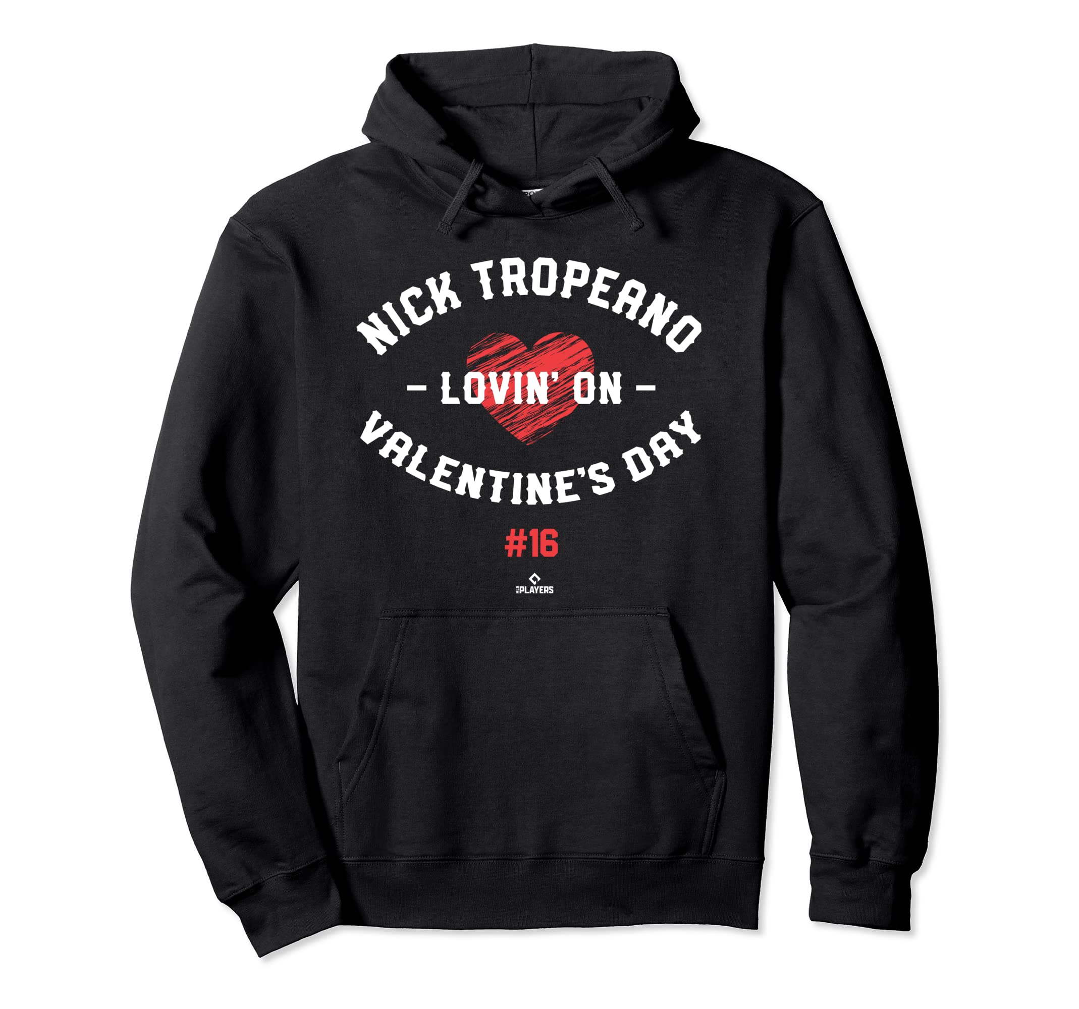 Nick Tropeano Lovin Valentines Day Hoodie - Minimalist Print for Adults - T-Shirt, Sweatshirt, Hoodie