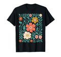 Boho Wildflower T-Shirt - Minimalist Print Unisex - T-Shirt, Sweatshirt, Hoodie