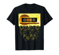 80S 90S Music Notes Cassette Tape T-Shirt - Custom Art Print for Adults - T-Shirt, Sweatshirt, Hoodie