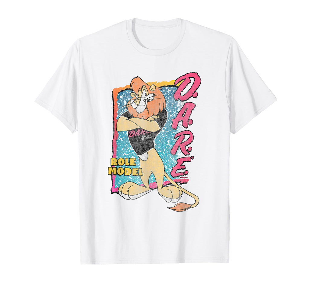 D R E Program 90S Daren Lion Role T-Shirt - Minimalist Print Men Women - T-Shirt, Sweatshirt, Hoodie