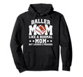 Baller Mom Louder Prouder Football Hoodie - Custom Art Print Unisex - T-Shirt, Sweatshirt, Hoodie