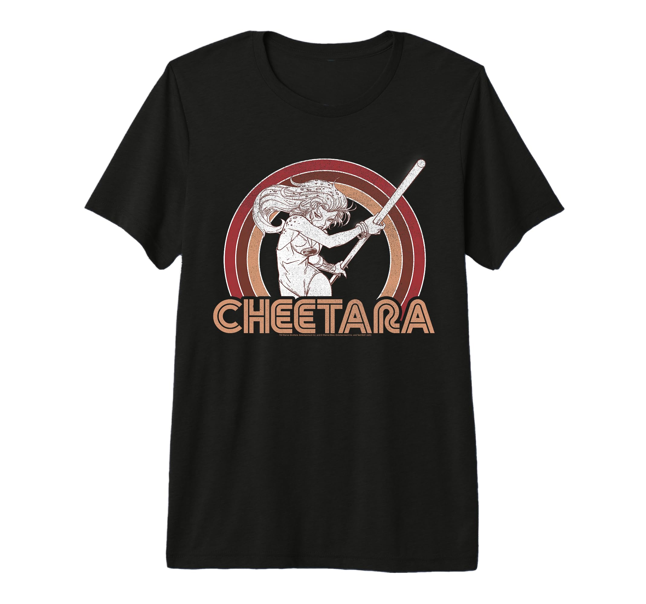 Thundercats Cheetara Rainbow Tri Blend T-Shirt - Trendy Graphic Men Women - T-Shirt, Sweatshirt, Hoodie
