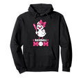 Outnumbered Baseball Mom Baseball Hoodie - Custom Art Print for Adults - T-Shirt, Sweatshirt, Hoodie