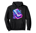 Music Casette Tape 80S 90S Vaporwave Hoodie - Trendy Graphic for Adults - T-Shirt, Sweatshirt, Hoodie