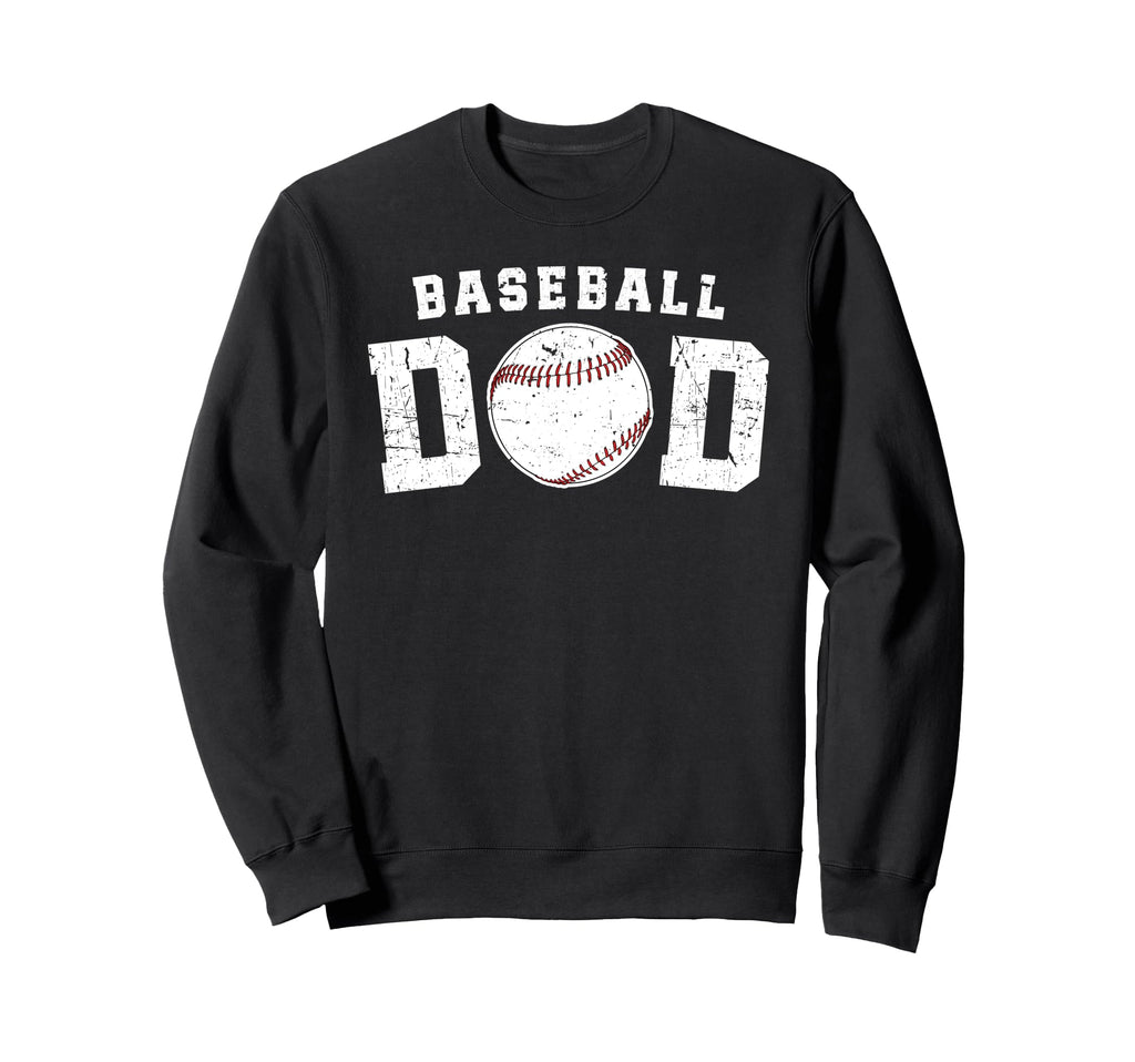 Baseball Dad Proud Baseball Sweatshirt - Aesthetic Graphic Men Women - T-Shirt, Sweatshirt, Hoodie