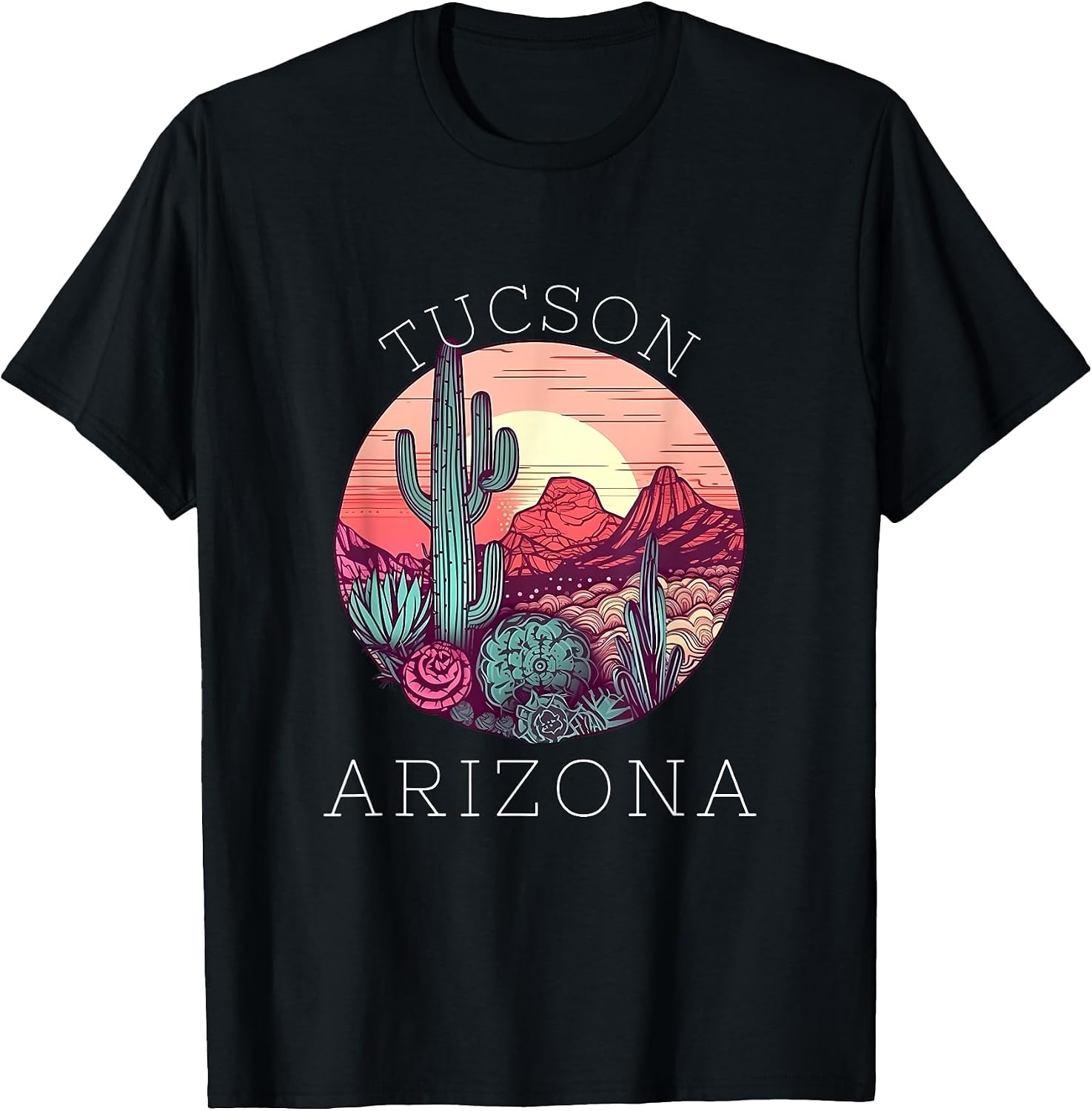 Arizona Cactus Desert Merch - Adult & Kids T-Shirts, Sweatshirts & Hoodies apparel design preview 1