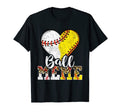 Baseball Meme Heart Baseball Softball T-Shirt - Custom Art Print Unisex - T-Shirt, Sweatshirt, Hoodie